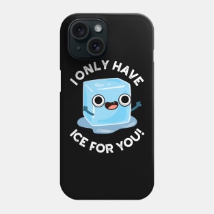 I Only Have Ice For You Cute Pun Phone Case