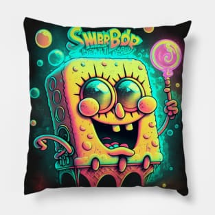 Fan Art Anime Funny spongebob Pillow