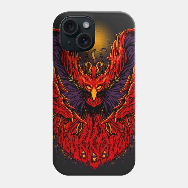 Phoenix Phone Case by quilimo