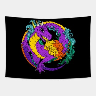 Ouroboros Dragon Tapestry