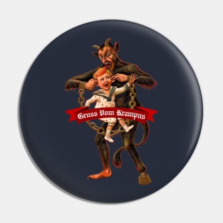 Gruss Vom Krampus Pin