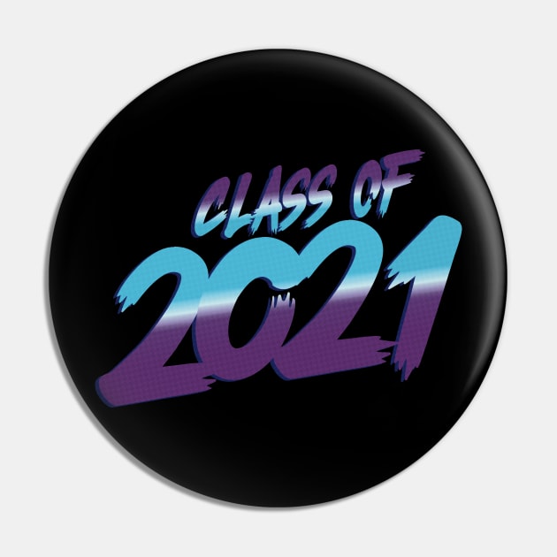 90s Retro Class of 2021 Pin by Jitterfly