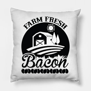 Farm Fresh Bacon T Shirt For Women Men Pillow