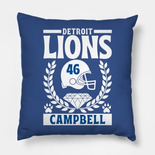 Detroit Lions Campbell 46 American Football Pillow