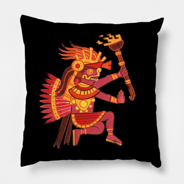 God of Fire Pillow by Capt. Jack