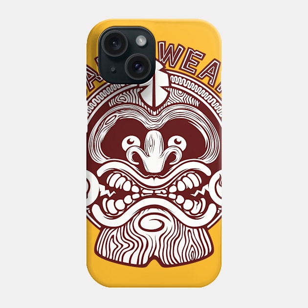 Tiki Phone Case by sauceFX