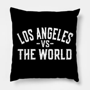 Represent Your LA Pride  'Los Angeles vs The World' Pillow