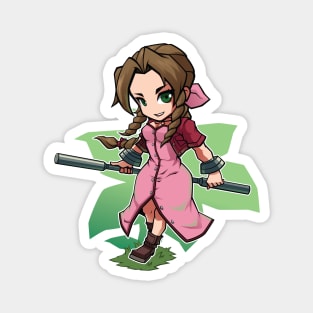 Aerith Gainsborough Chibi Magnet