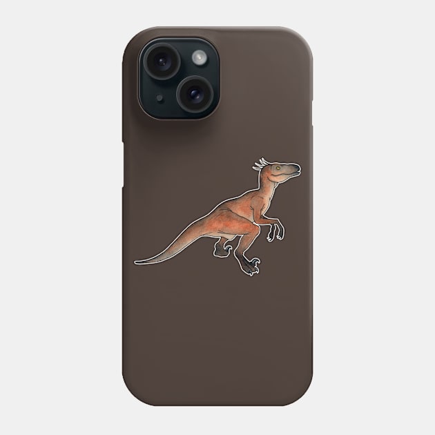 Velociraptor Phone Case by Savousepate