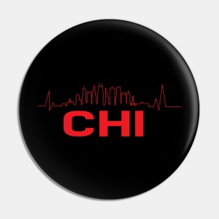 City Beats Chicago Pin