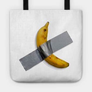 Duct taped banana Tote