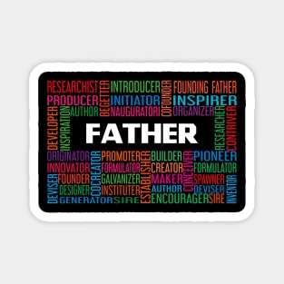 Fathers Day, Dad, Daddy, Father, Birthday Magnet