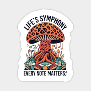 Life symphony Magnet