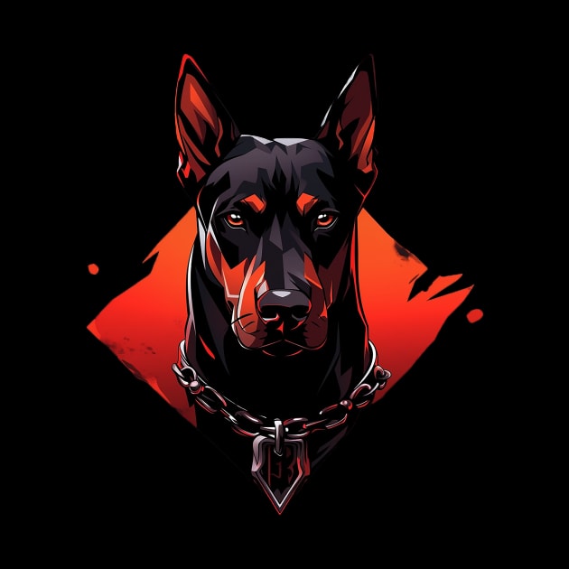 doberman by Ninja banana