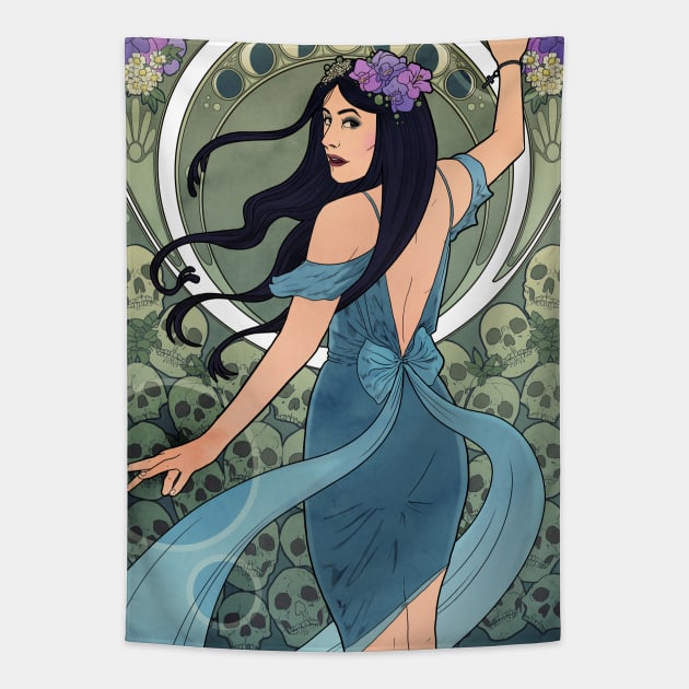 Wiccan Tapestry by LiamCallebout