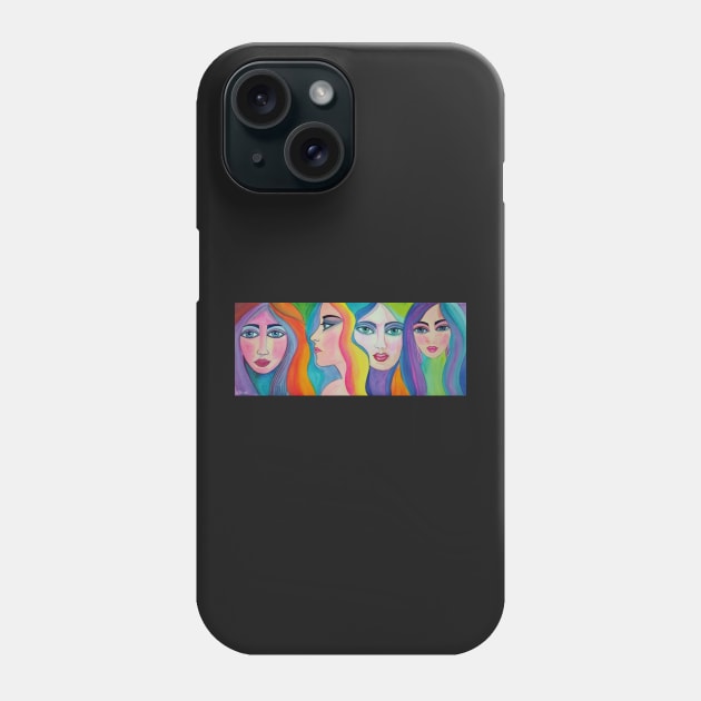 Painted Ladies Phone Case by karincharlotte