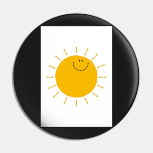 Smile Sunshine Pin