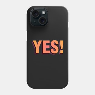 YES! | Pop Art Phone Case