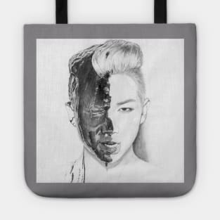 RM Rap Monster pencil drawing Tote