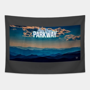 Blue Ridge Parkway View Tapestry