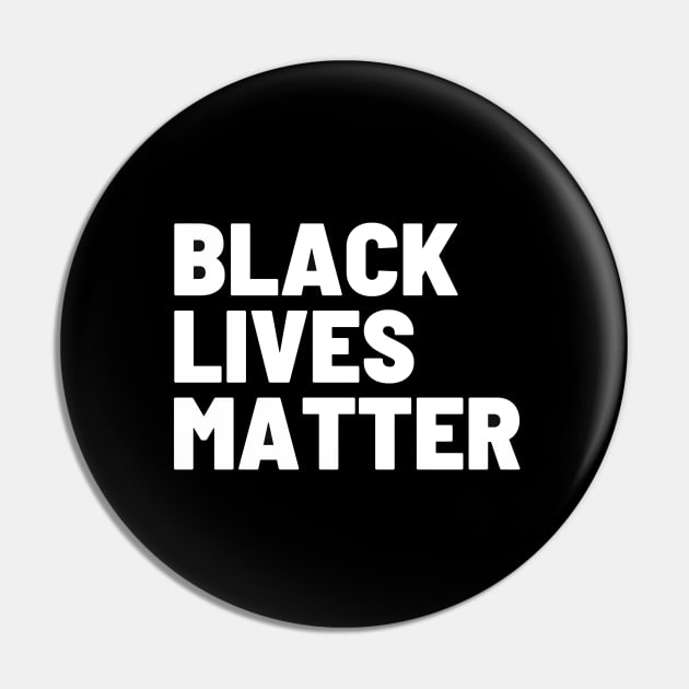 Black Lives Matter - Racial Justice Pin by applebubble