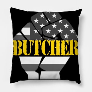 Butcher job independent day Pillow