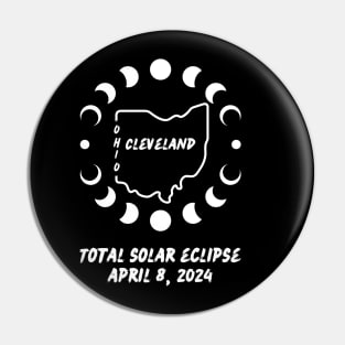 Ohio Total Solar Eclipse 2024 Pin