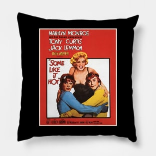 Some Like It Hot Movie Poster Pillow