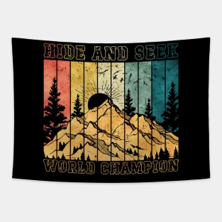 Hide and Seek World Champion Tapestry