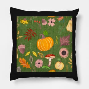 Pumpkin patch pattern Pillow