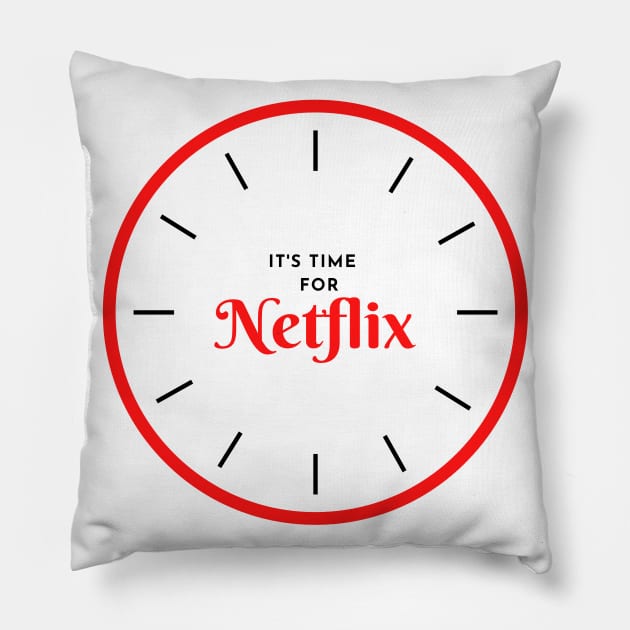 Its time for Netflix Pillow by ibarna