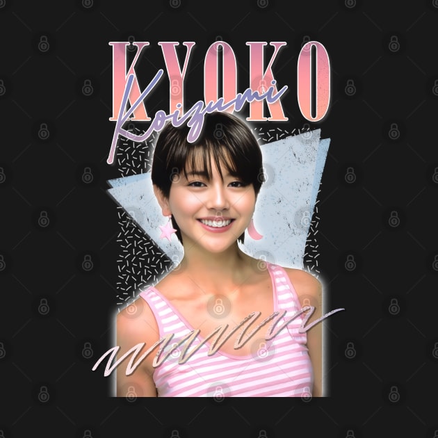 Kyoko Koizumi / Retro 80s Fan Design by DankFutura