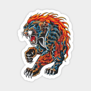 Panther Tattoo Magnet