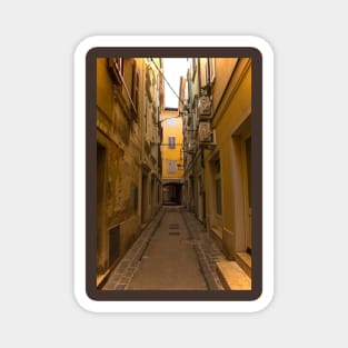 Street in Piran, Slovenia Magnet