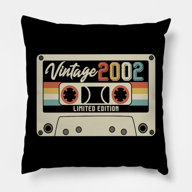 Vintage 2002 - Limited Edition - Vintage Style Pillow by Debbie Art