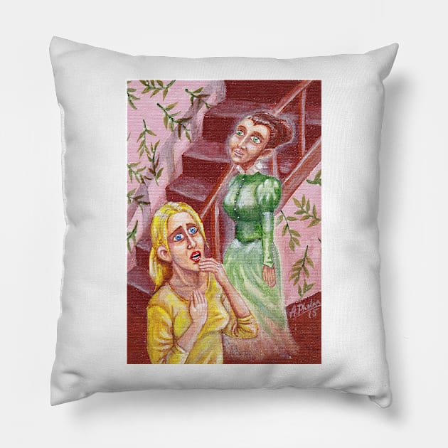 The Apparition Pillow by FieryWolf