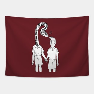 Snake Love Tapestry