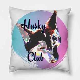 Husky Club Pillow