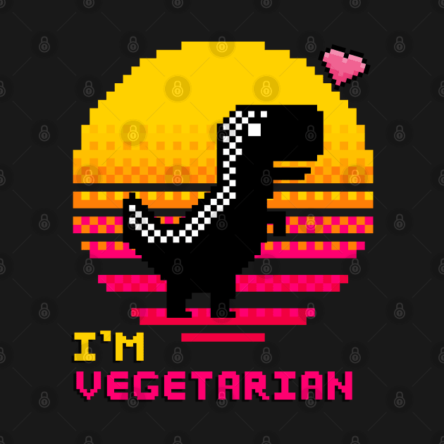 Vegetarian T Rex by TrendsCollection