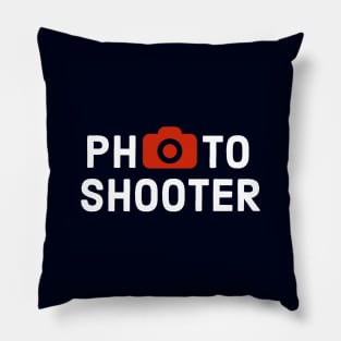 Photography typography design for all photographers by dmerchworld Pillow