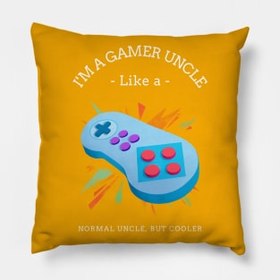 Gamer Uncle Pillow