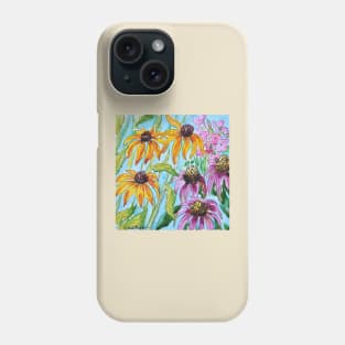 Middle of the Summer Watercolor Painting Phone Case