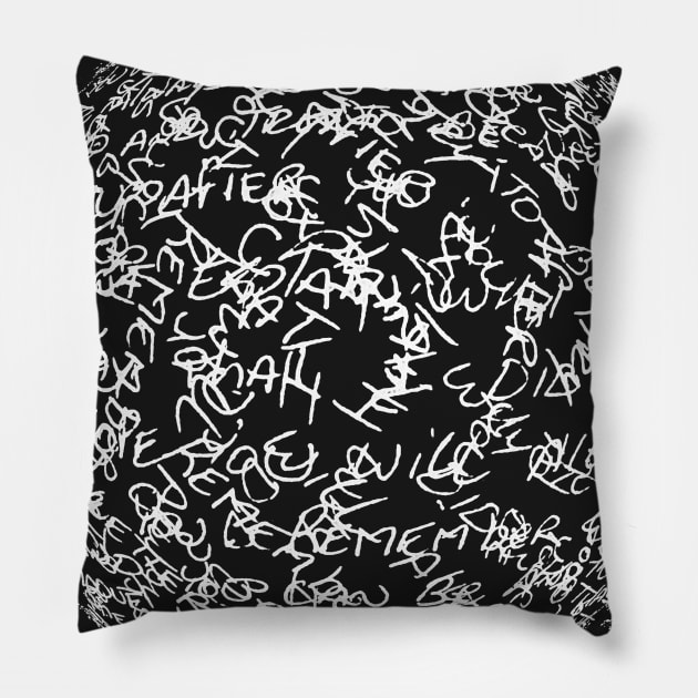 WORDBALL Pillow by thatonewolf