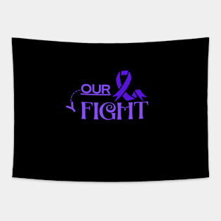 Alzheimers awareness day tshirt Tapestry