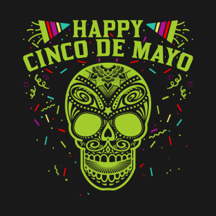 Cinco de Mayo Skull T-Shirt