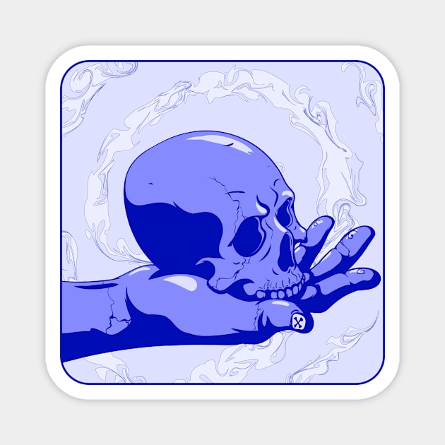 Skull Gift Magnet by KitohodkA