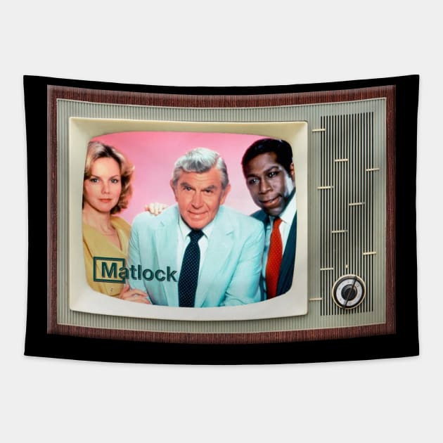 MATLOCK TV Show TV Tapestry by davidhedrick