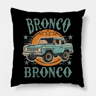 1979 Ford Truck / Bronco dentside Grille Plain retro Pillow