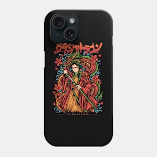 geisha  dragon Phone Case