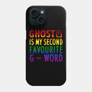 Halloween Spooky Ghost Party Costume Gay LGBT+ Phone Case